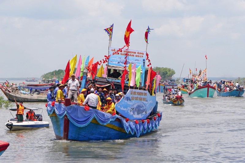 Di sản văn hóa phi vật thể Quốc gia Lễ hội Nghinh Ông Cần Giờ.