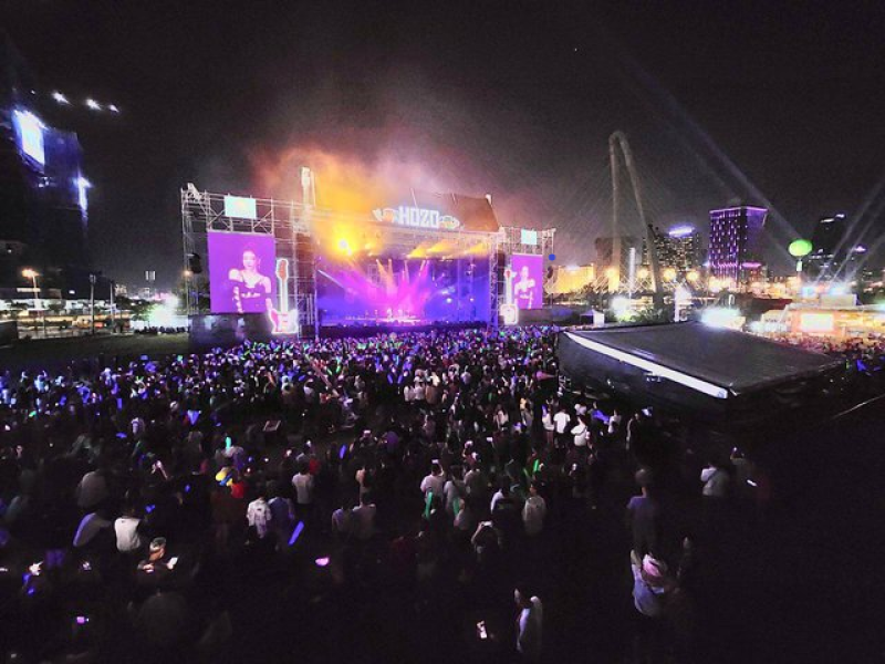 Siêu sự kiện Lễ hội của TP.HCM Âm nhạc Quốc tế - Khinh khí cầu lớn nhất Việt Nam