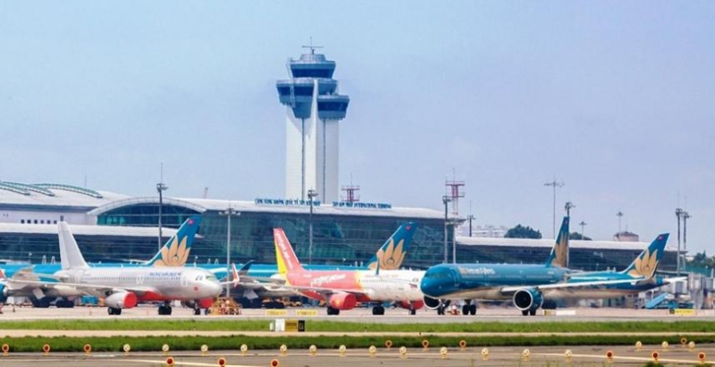 Sân bay quốc tế Tân Sơn Nhất Ảnh: sưu tầm