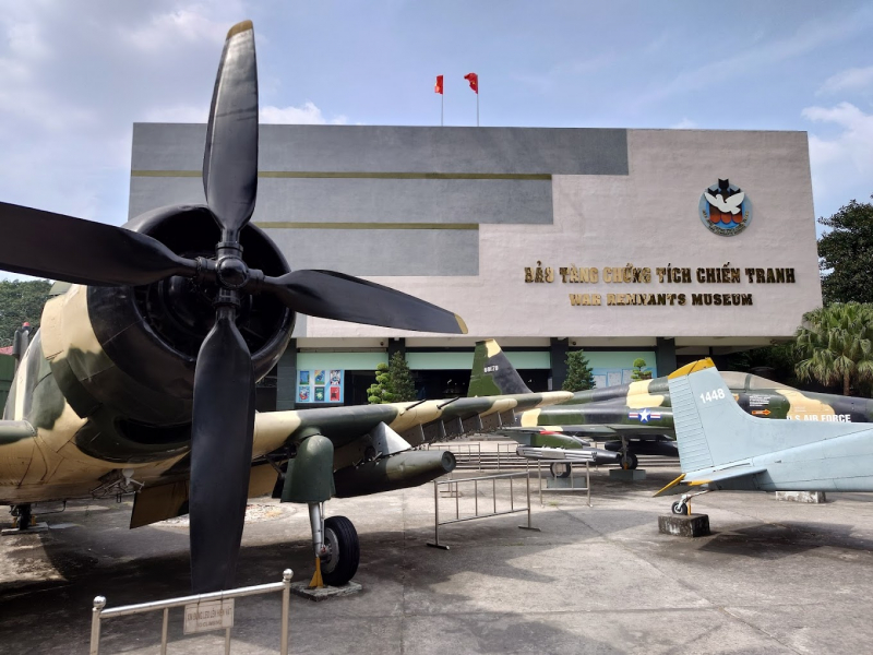 Bảo tàng chứng tích chiến tranh. @internet