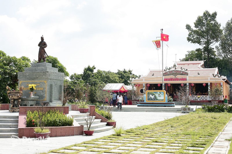Di tích đền thờ Nguyễn Hữu Cảnh, phường Trấn Biên, Đồng Nai.