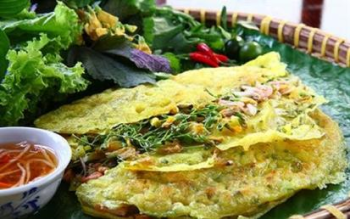 Bánh xèo bông điên Điển.